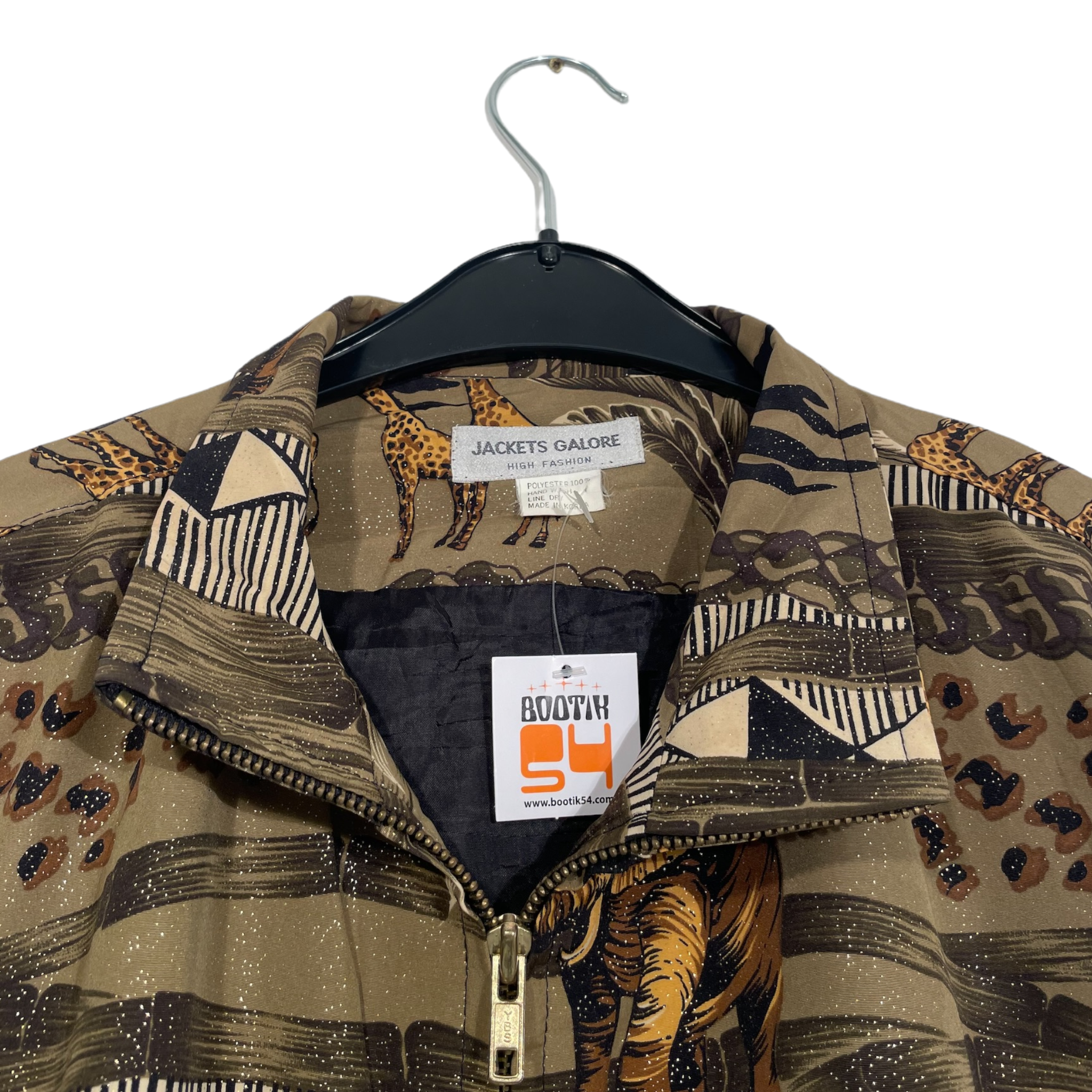 Light Safari Print Jacket
