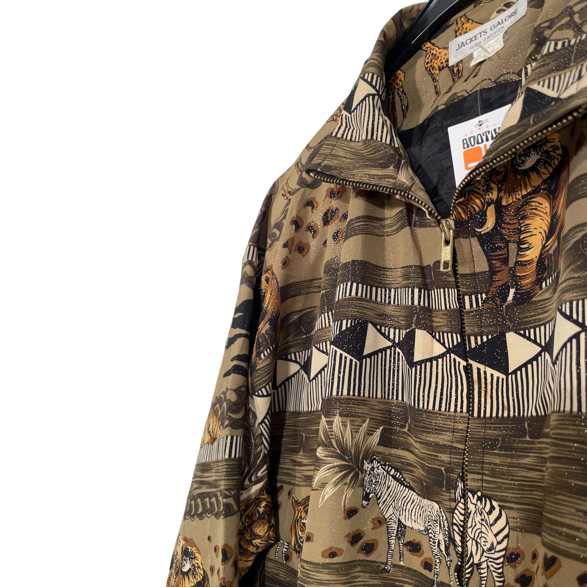 Light Safari Print Jacket