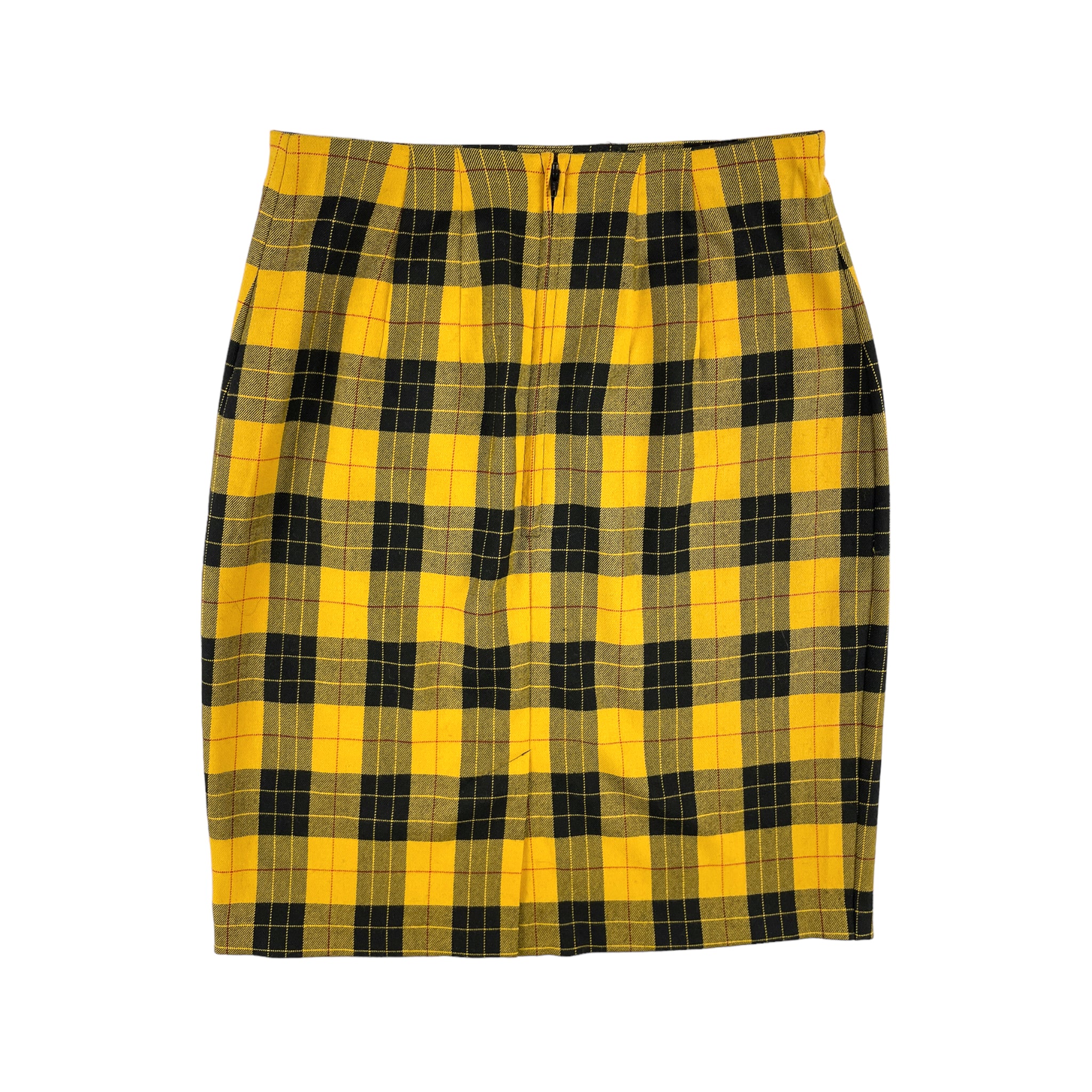 Vintage Checkered Skirt