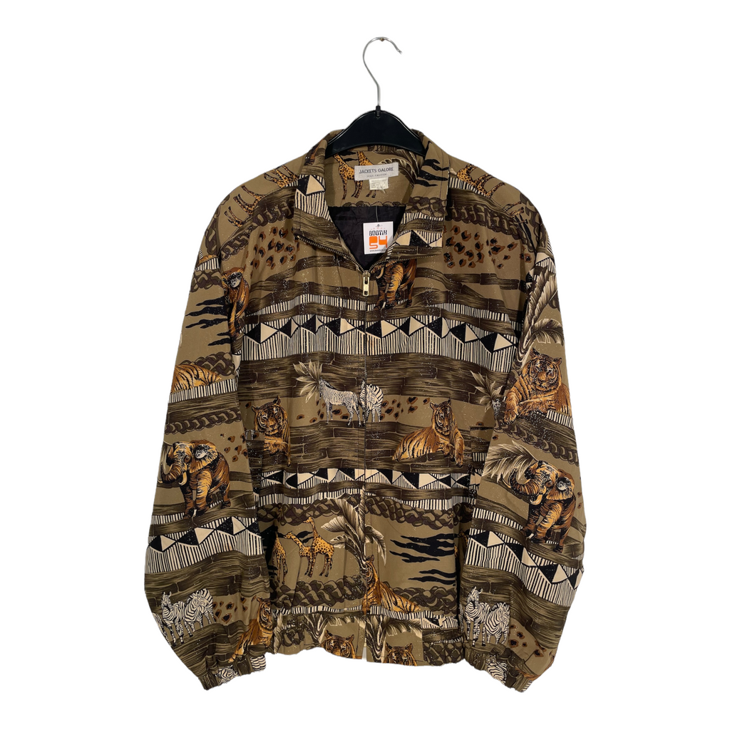 Light Safari Print Jacket