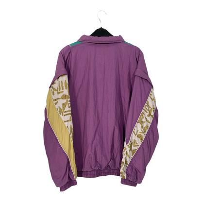 Retro Print Track Jacket