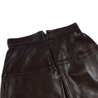 Vintage Leather Skirt
