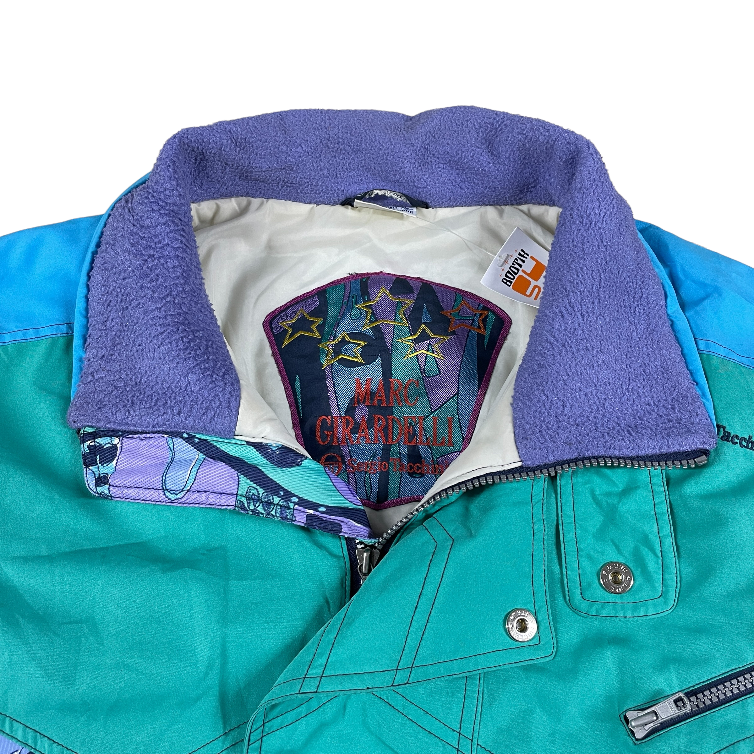 JACKET vintage 80's SERGIO TACCHINI Mc Enroe tg.L circa Made JACKET vintage 80's SERGIO TACCHINI Mc Enroe tg.L circa Made