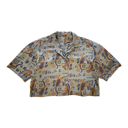 Cropped blouse