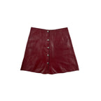Vintage Leather Skirt