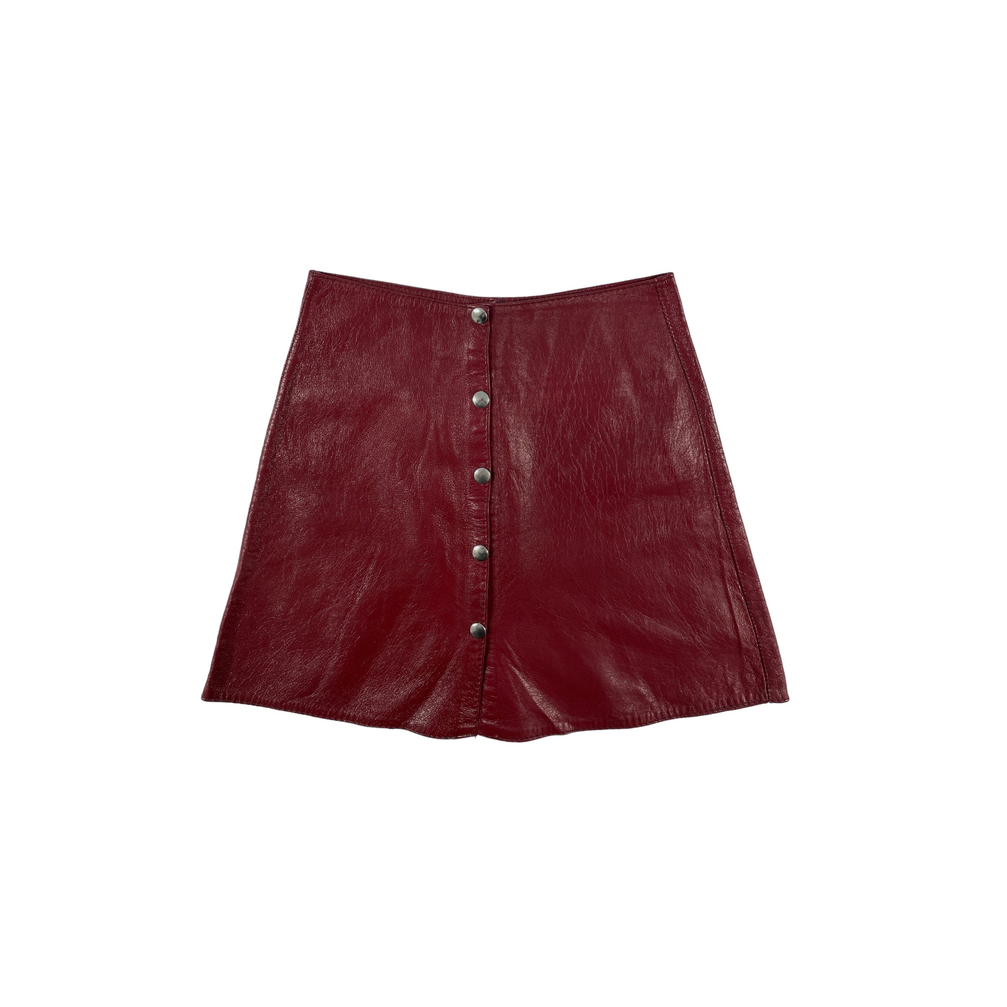 Vintage Leather Skirt