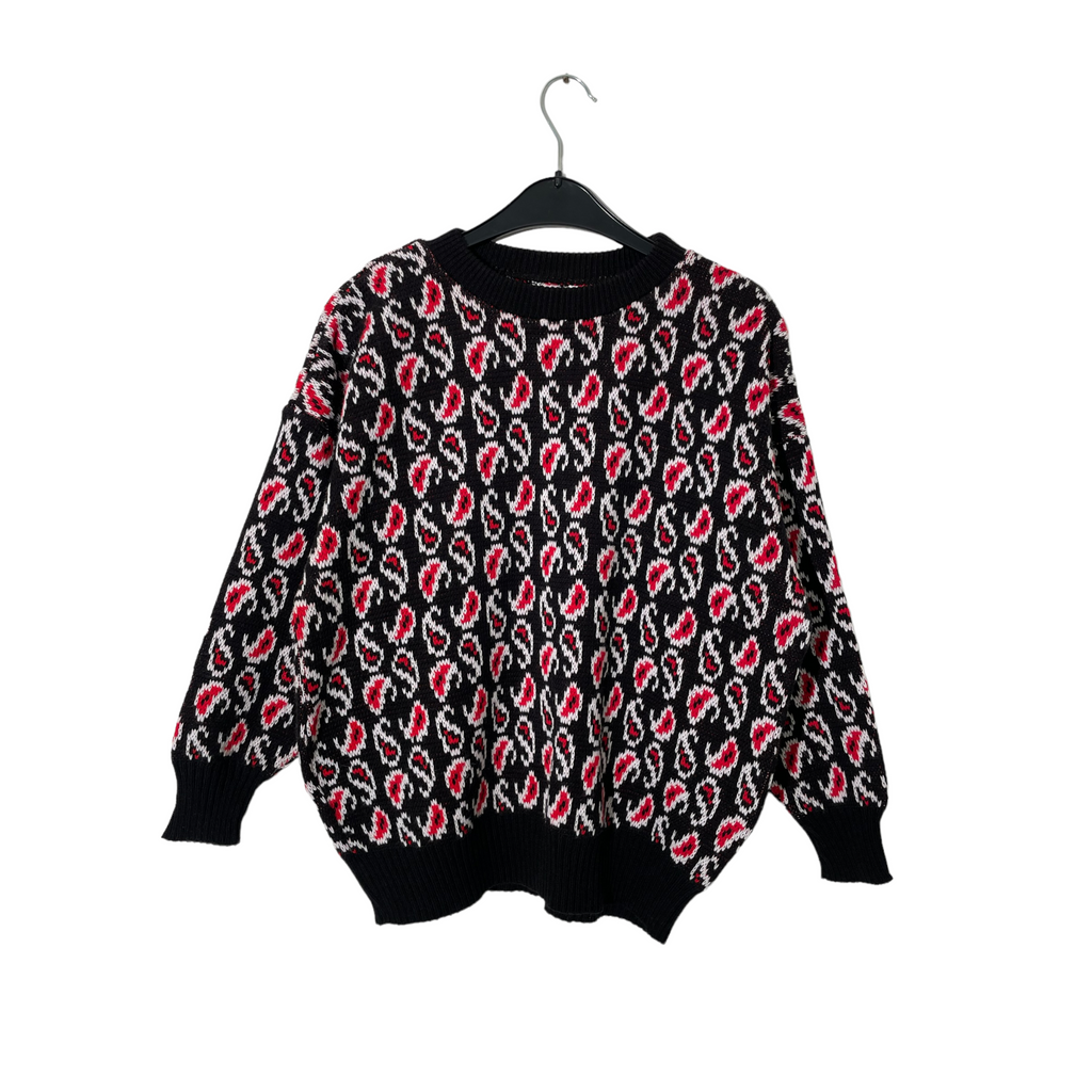 Paisley Knit Sweater