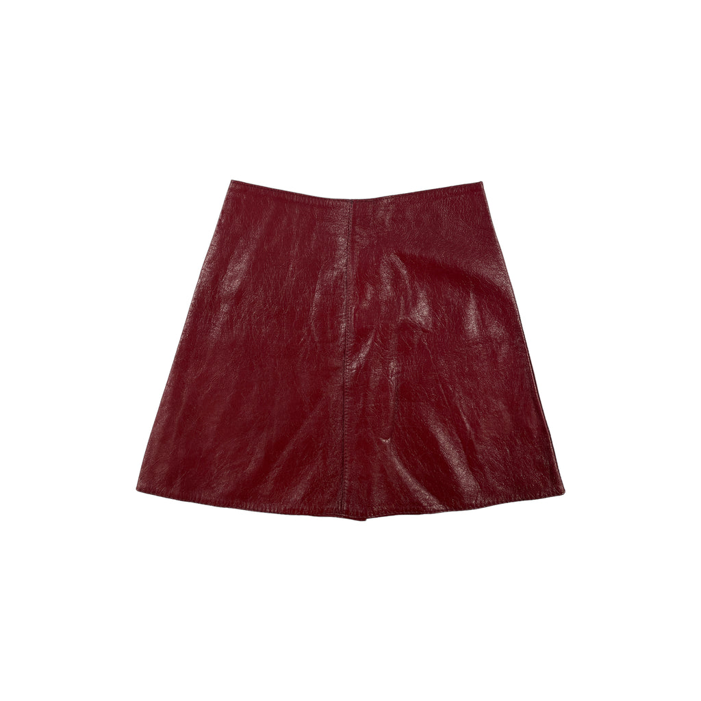 Vintage Leather Skirt