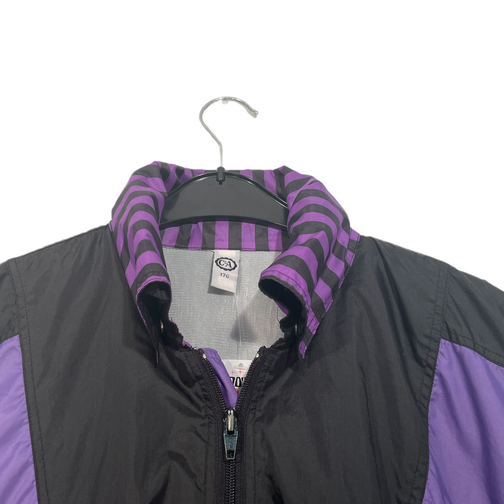 Retro Print Track Jacket